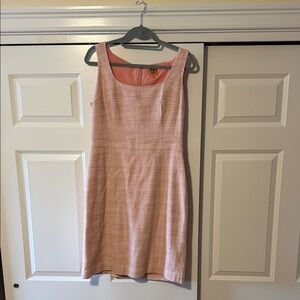 Tory Burch Elegant Pink Sleeveless Dress